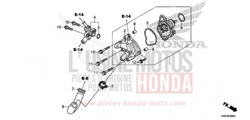 POMPE A EAU NSS125ADK de 2019
